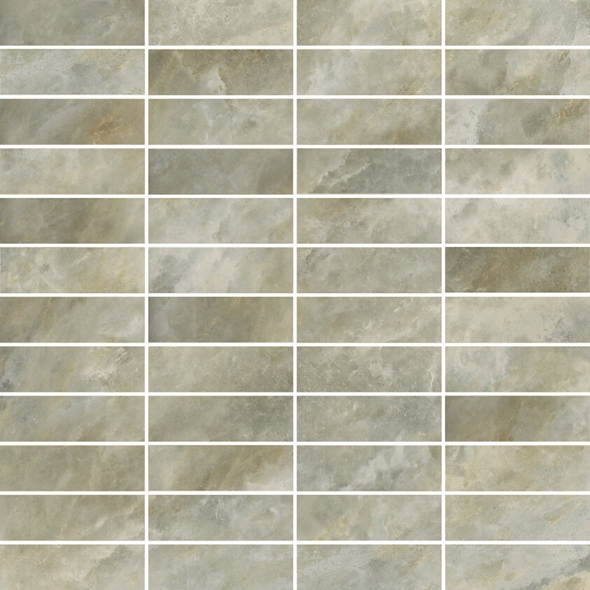 Pukkila Archisalt lasittamaton porcelanato mosaiikki seinälaatta lattialaatta 29,75X29,75 Hawaiian Green tasapintainen antislip matta keskitumma vihre