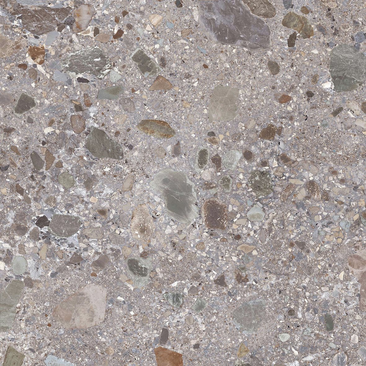 LPC Nordik NDK lasittamaton porcelanato seinälaatta lattialaatta ulkolaatta 80X80 08 moreeni tasapintainen matta keskitumma harmaa kivi