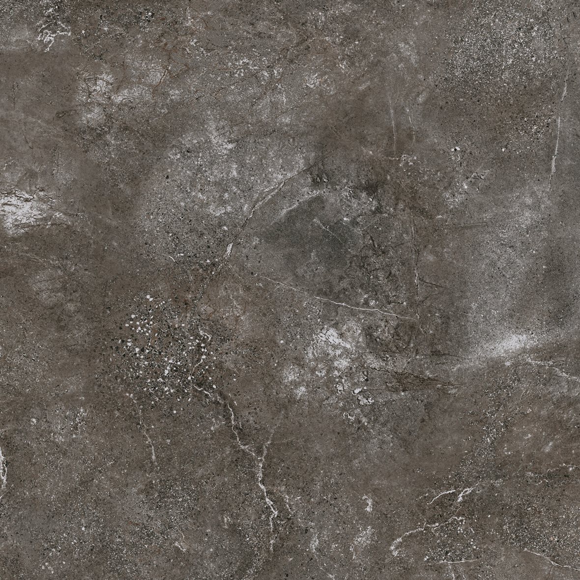 LPC Montreal lasitettu porcelanato seinälaatta lattialaatta ulkolaatta 89x89 04 vulcano tasapintainen matta tumma musta kivi