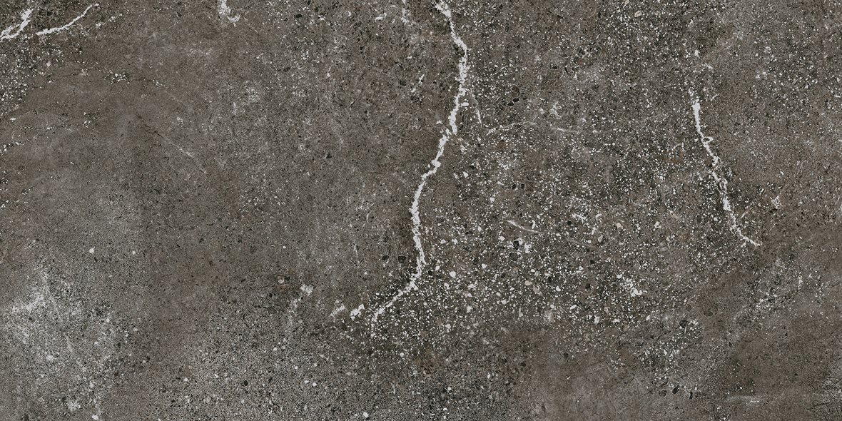LPC Montreal lasitettu porcelanato seinälaatta lattialaatta ulkolaatta 29,7x59,7 04 vulcano tasapintainen matta tumma musta kivi