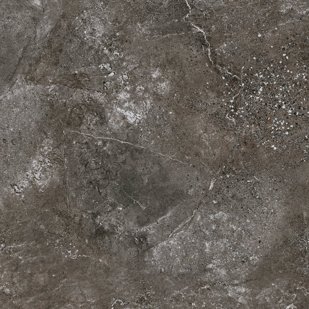 LPC Montreal lasitettu porcelanato lattialaatta ulkolaatta 59,7X59,7 04 vulcano strukturoitu matta tumma musta kivi