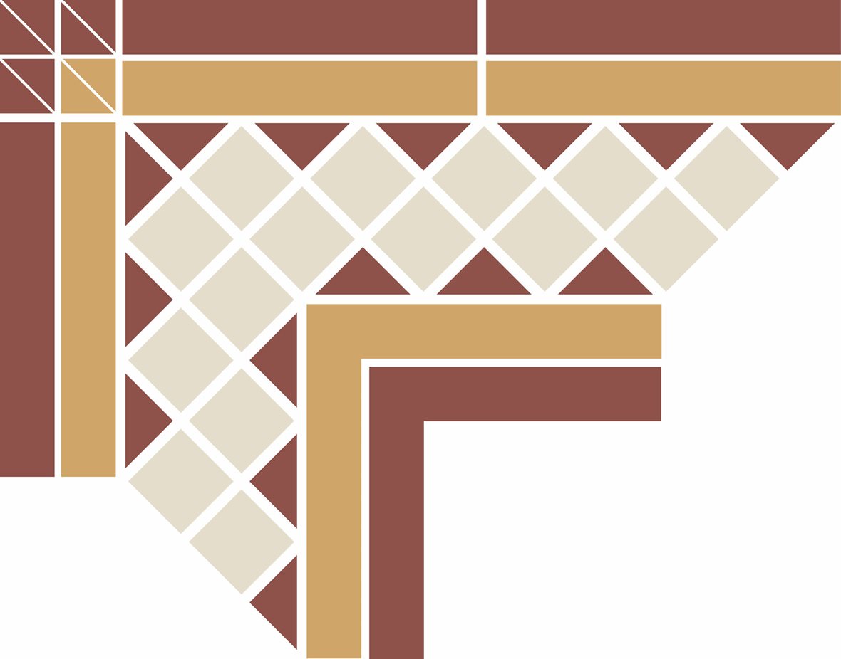 Pukkila Natura Victoria Bologna 2 lasittamaton boordi ulkokulmapala tasapintainen matta moniväri värisekoitelma