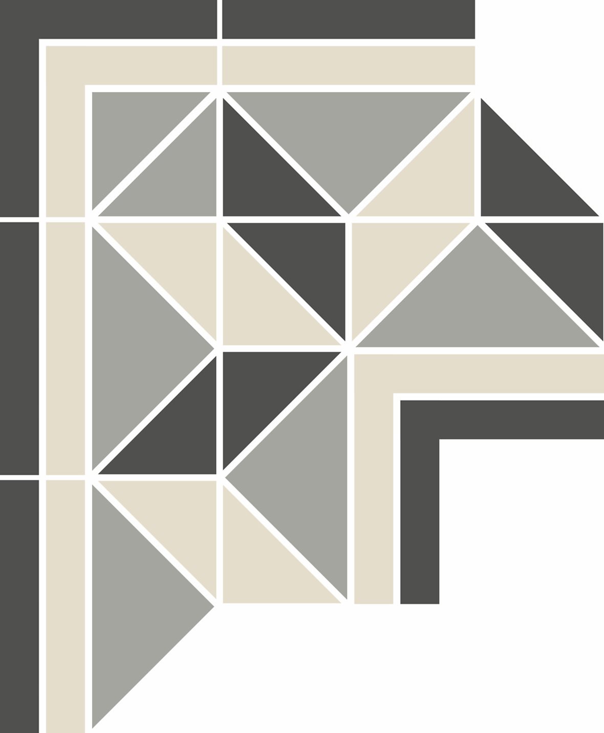 Pukkila Natura Victoria Brussels 2 lasittamaton boordi ulkokulmapala tasapintainen matta moniväri värisekoitelma