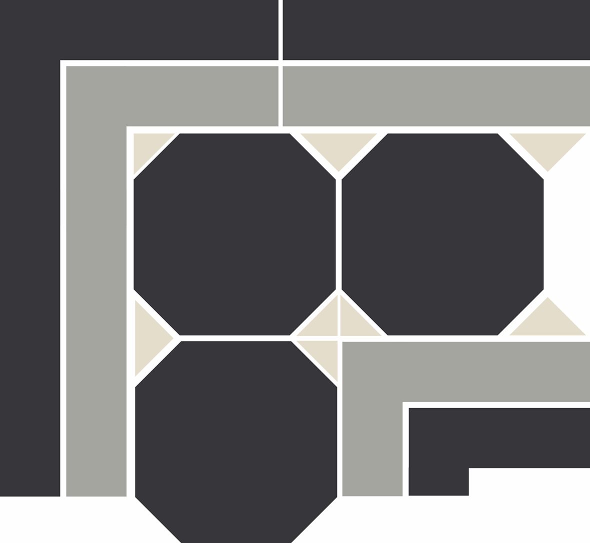 Pukkila Natura Victoria Hamburg 2 lasittamaton boordi ulkokulmapala tasapintainen matta moniväri värisekoitelma