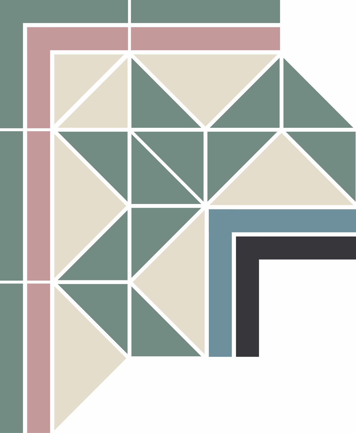 Pukkila Natura Victoria Kaliningrad 2 lasittamaton boordi ulkokulmapala tasapintainen matta moniväri värisekoitelma