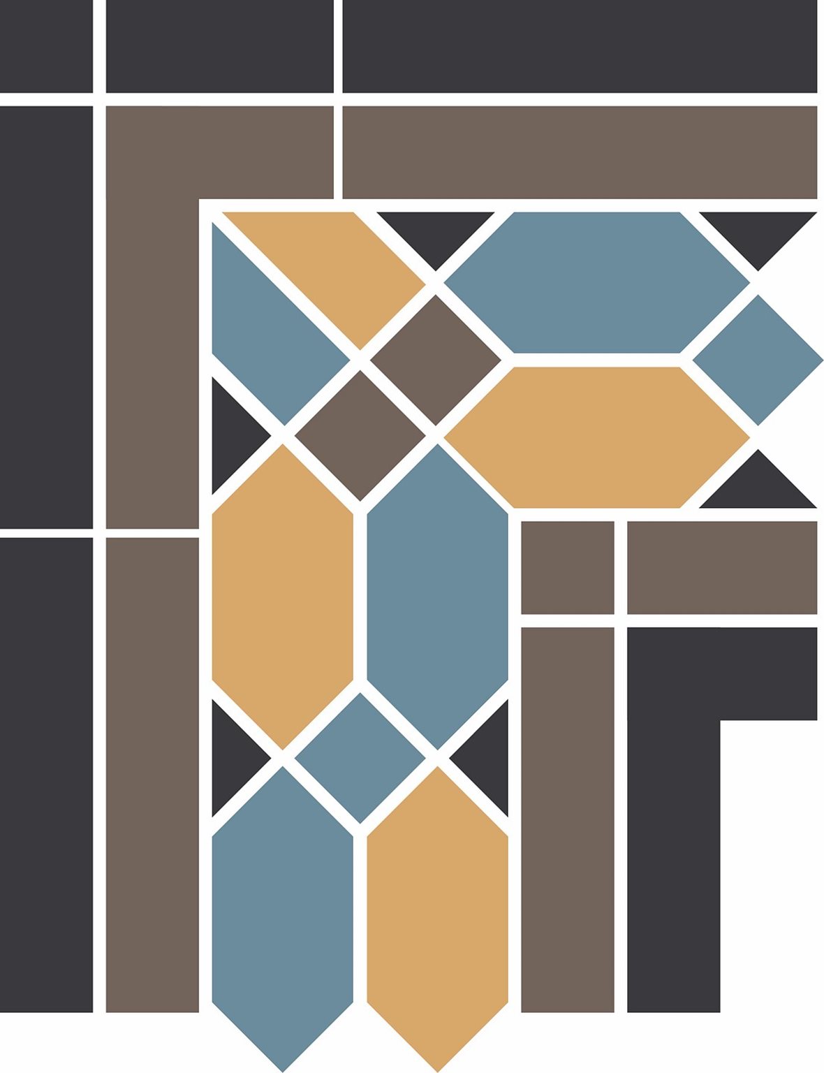 Pukkila Natura Victoria Melrose 2 lasittamaton boordi ulkokulmapala tasapintainen matta moniväri värisekoitelma