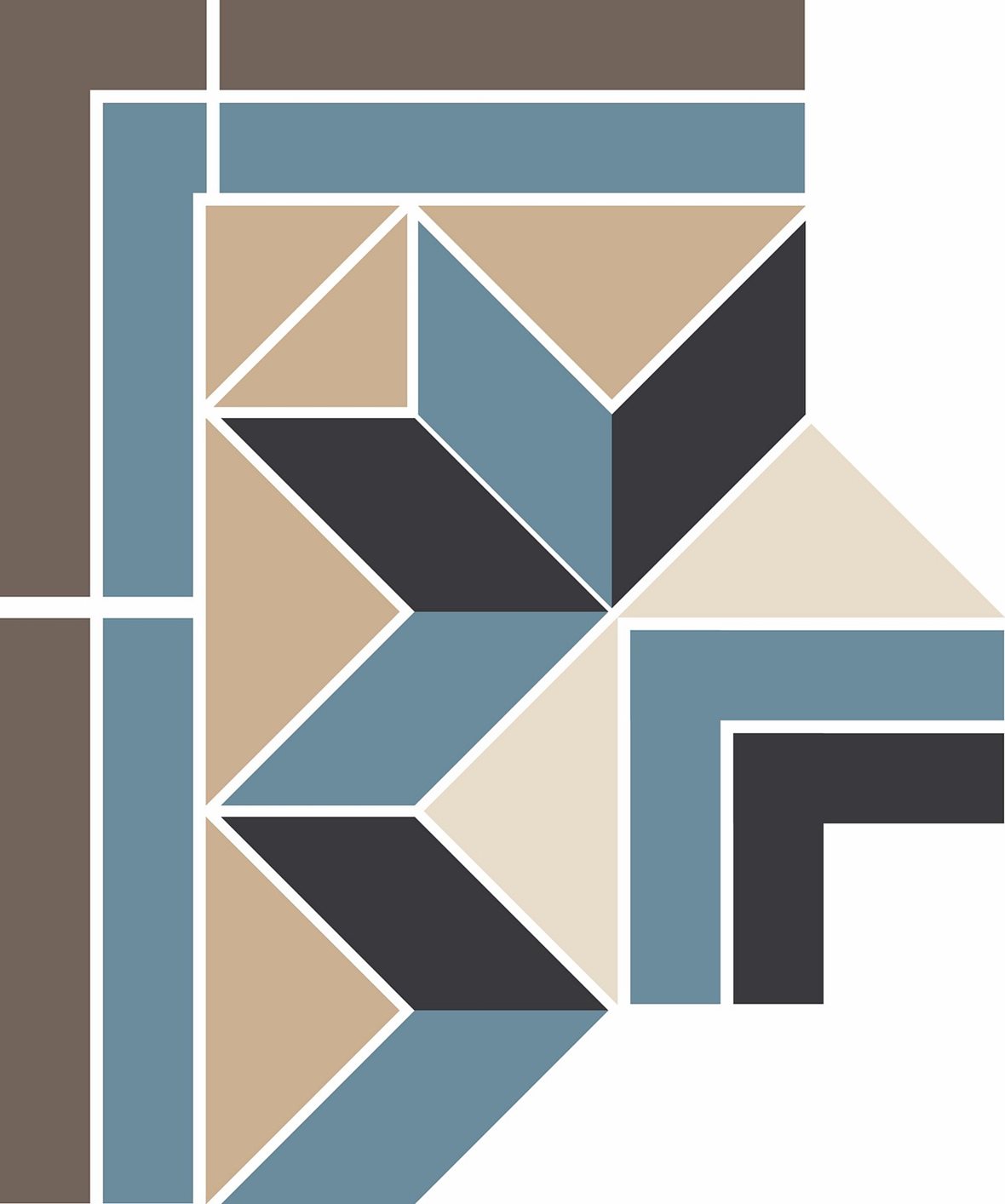 Pukkila Natura Victoria Minsk 2 lasittamaton boordi ulkokulmapala tasapintainen matta moniväri värisekoitelma