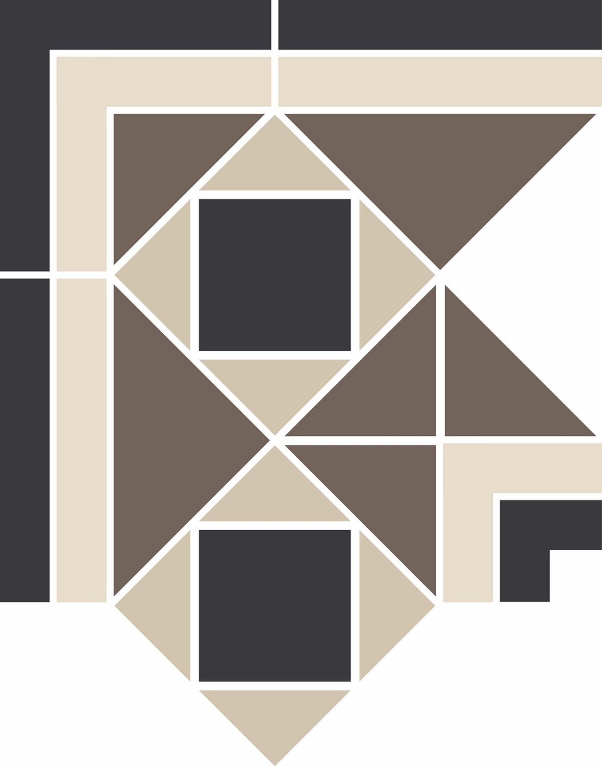 Pukkila Natura Victoria Poznan 2 lasittamaton boordi ulkokulmapala tasapintainen matta moniväri värisekoitelma