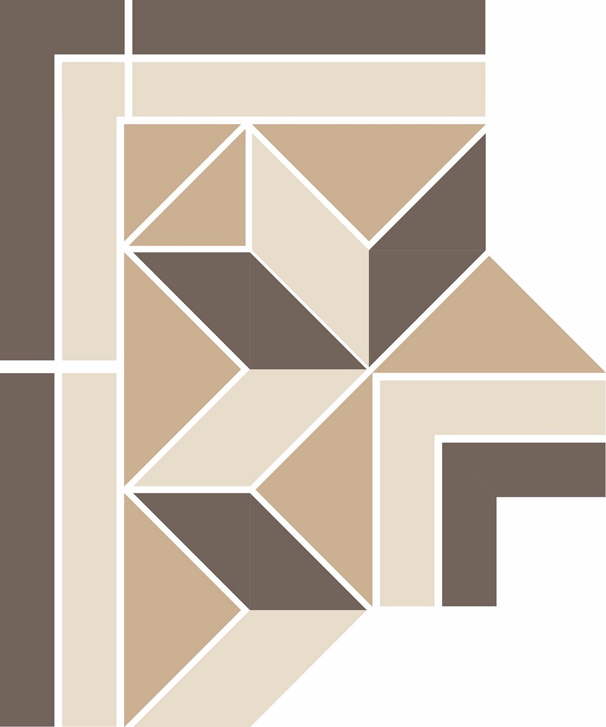 Pukkila Natura Victoria Prague 2 lasittamaton boordi ulkokulmapala tasapintainen matta moniväri värisekoitelma