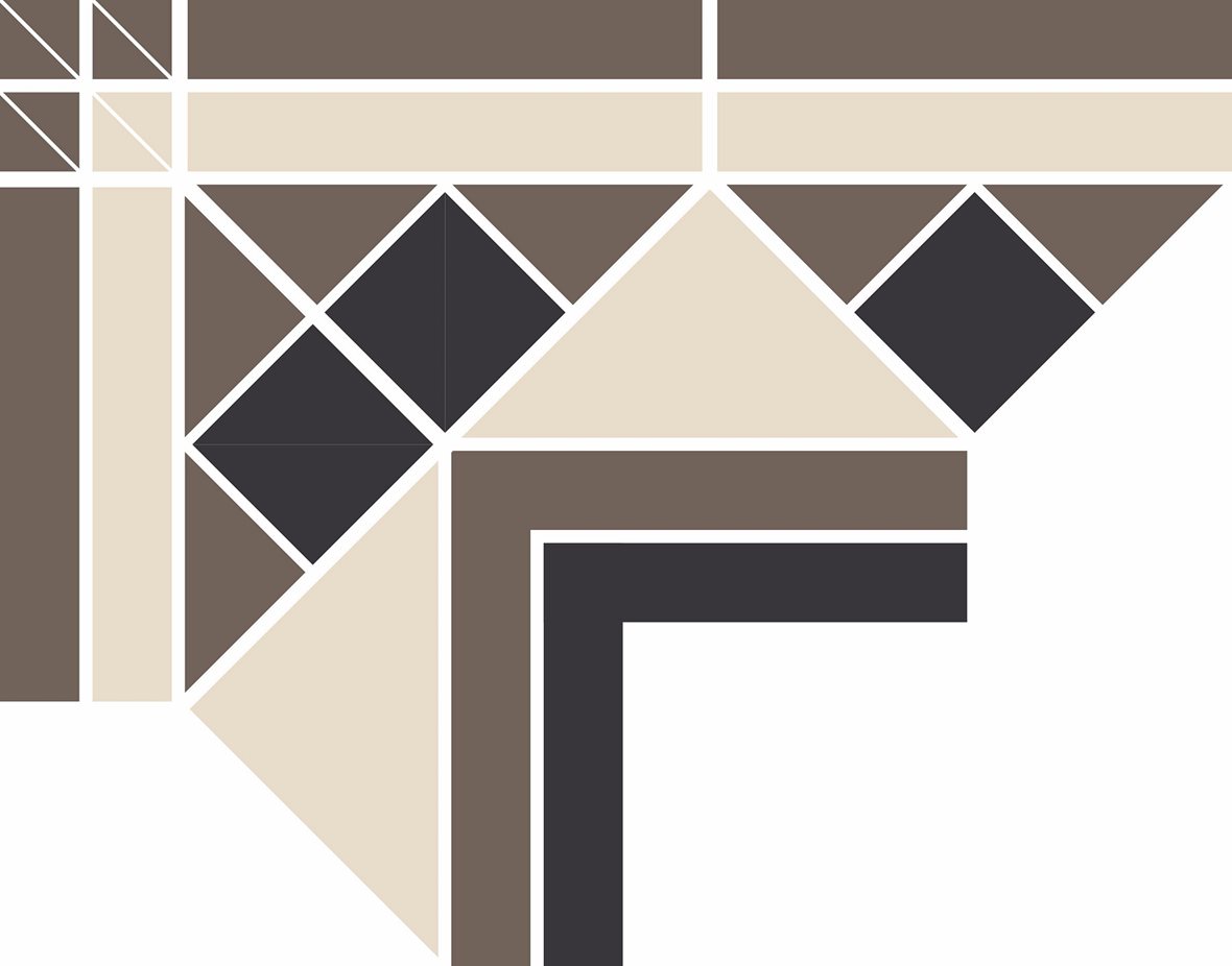 Pukkila Natura Victoria Vilnius 2 lasittamaton boordi ulkokulmapala tasapintainen matta moniväri värisekoitelma