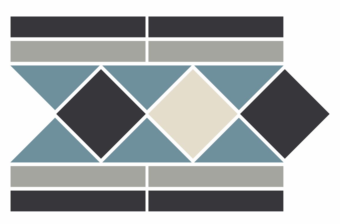 Pukkila Natura Victoria Amsterdam A 2 lasittamaton boordi tasapintainen matta moniväri värisekoitelma