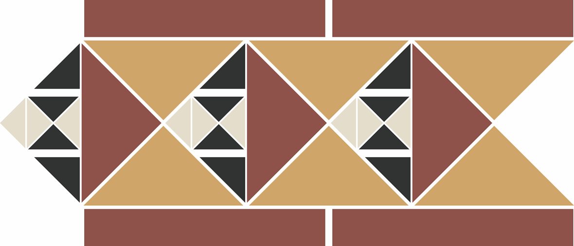 Pukkila Natura Victoria Berlin 1 lasittamaton boordi tasapintainen matta moniväri värisekoitelma