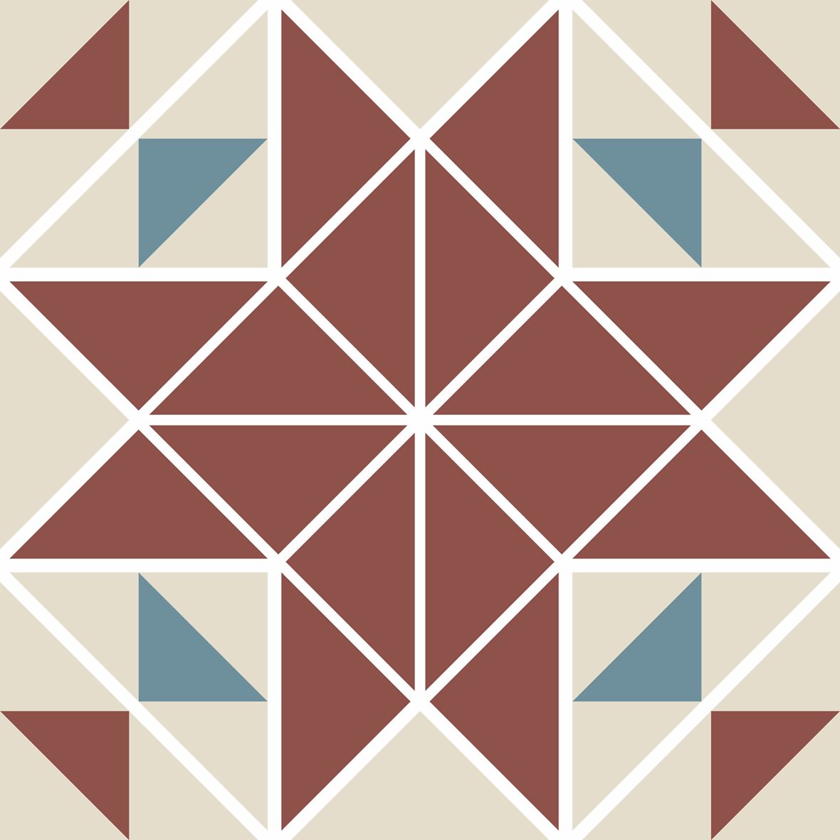 Pukkila Natura Victoria Baku Red lasittamaton porcelanato mosaiikki seinälaatta lattialaatta tasapintainen matta moniväri värisekoitelma