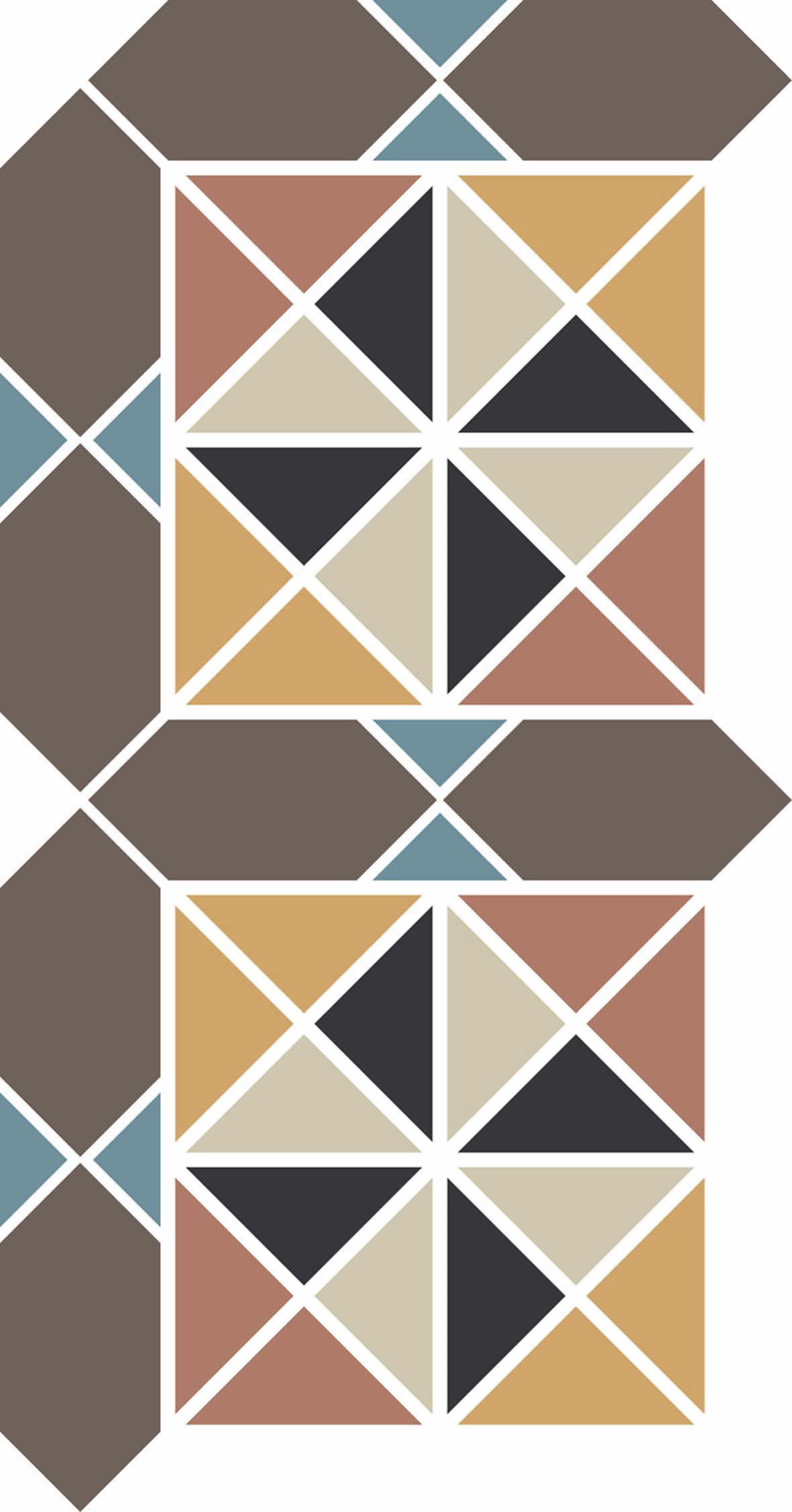 Pukkila Natura Victoria Bruges B-1 lasittamaton porcelanato mosaiikki seinälaatta lattialaatta tasapintainen matta moniväri värisekoitelma