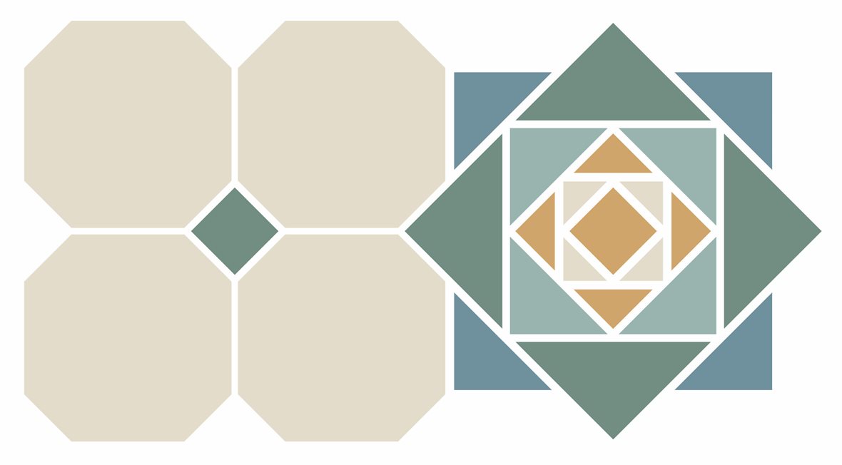 Pukkila Natura Victoria Amiens lasittamaton porcelanato mosaiikki seinälaatta lattialaatta tasapintainen matta moniväri värisekoitelma