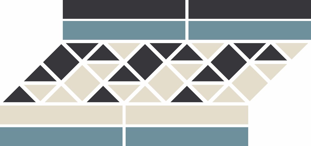 Pukkila Natura Victoria Cardiff 2 lasittamaton boordi tasapintainen matta moniväri värisekoitelma