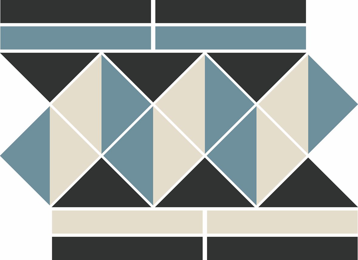 Pukkila Natura Victoria Chester 2 lasittamaton boordi tasapintainen matta moniväri värisekoitelma