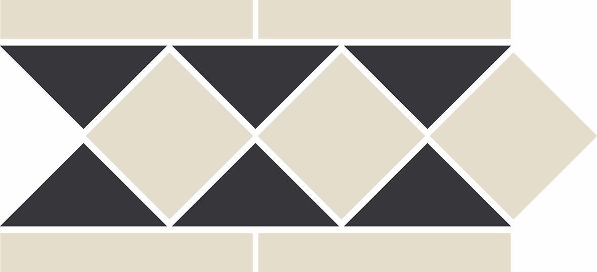 Pukkila Natura Victoria Cubic 1 lasittamaton boordi tasapintainen matta moniväri värisekoitelma