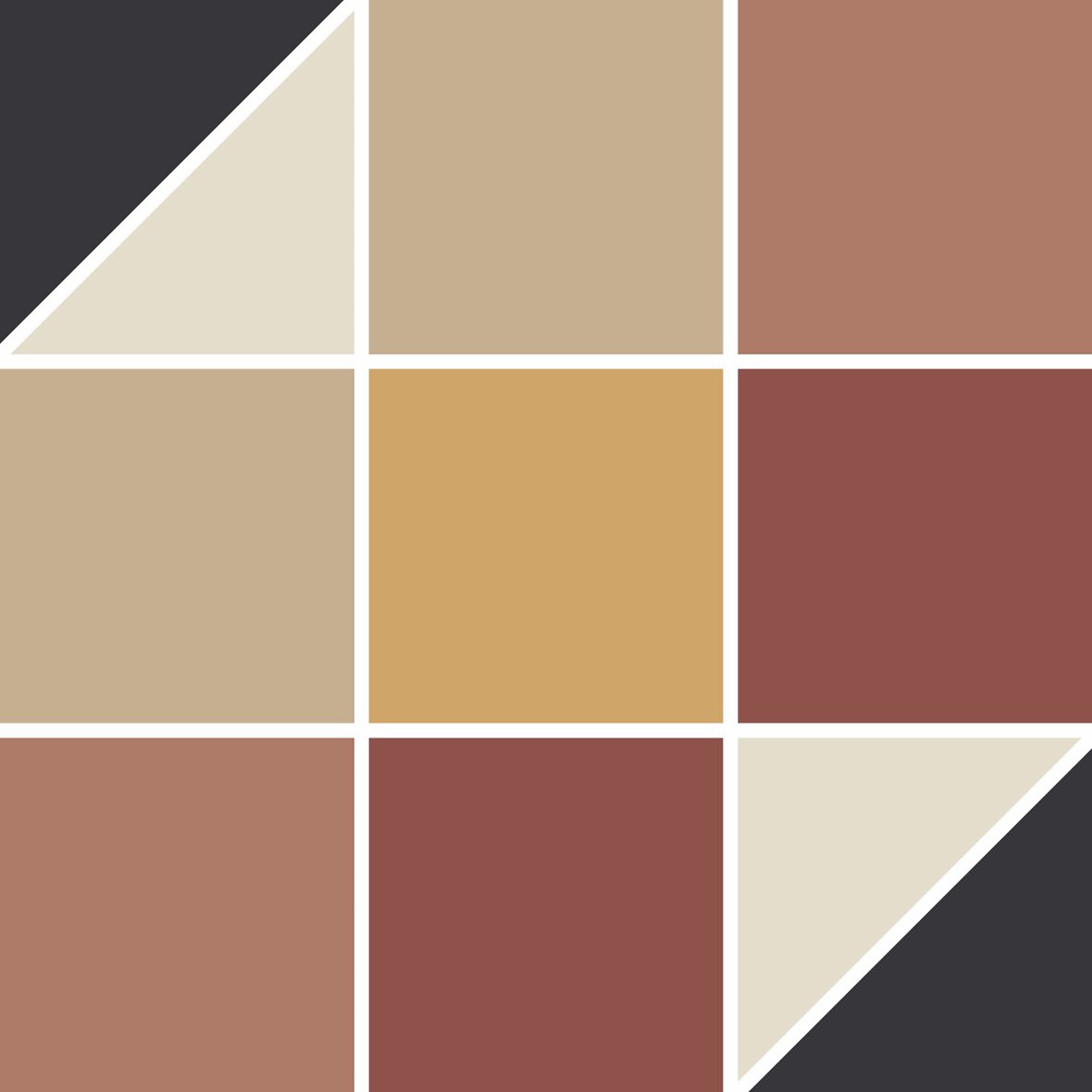 Pukkila Natura Victoria Coimbra lasittamaton porcelanato mosaiikki seinälaatta lattialaatta tasapintainen matta moniväri värisekoitelma