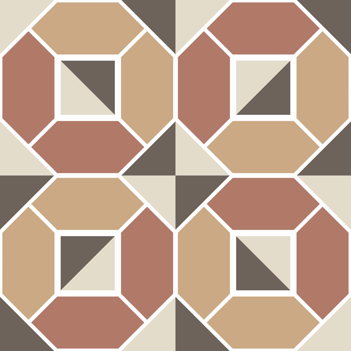 Pukkila Natura Victoria Doha lasittamaton porcelanato mosaiikki seinälaatta lattialaatta moniväri tasapintainen matta 29,3x29,3 moniväri värisekoitelm