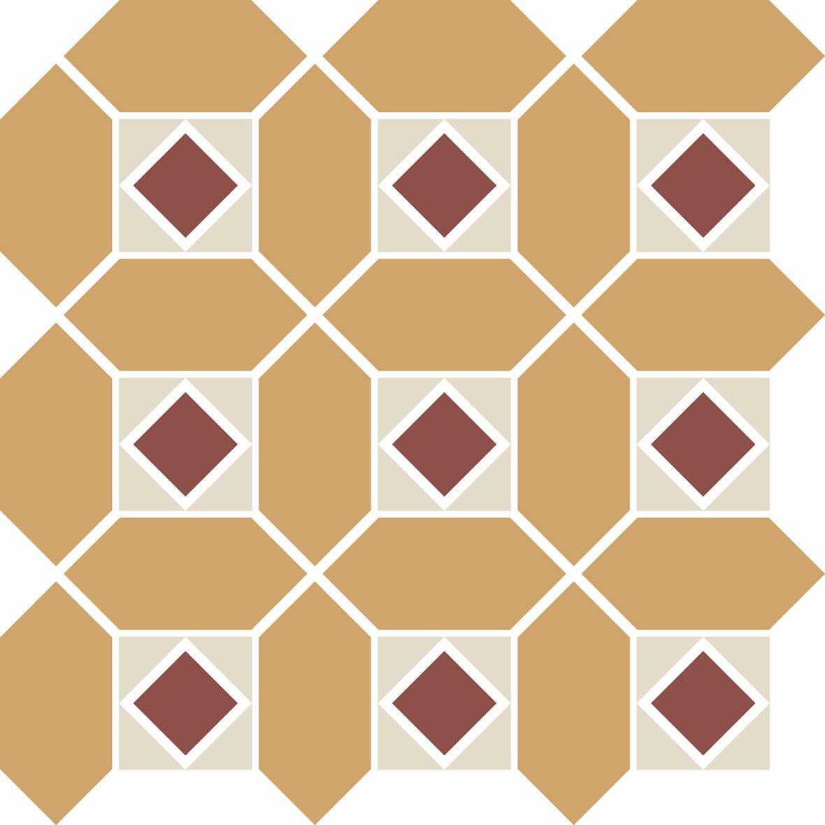 Pukkila Natura Victoria Estoril Yellow lasittamaton porcelanato mosaiikki seinälaatta lattialaatta tasapintainen matta moniväri värisekoitelma