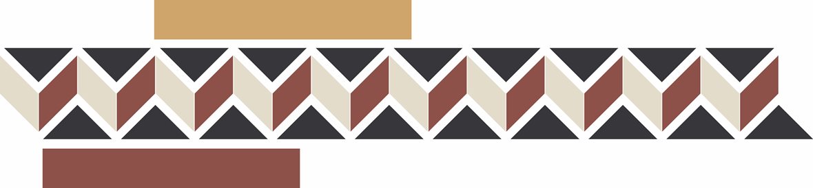 Pukkila Natura Victoria Estoril Yellow lasittamaton boordi tasapintainen matta moniväri värisekoitelma