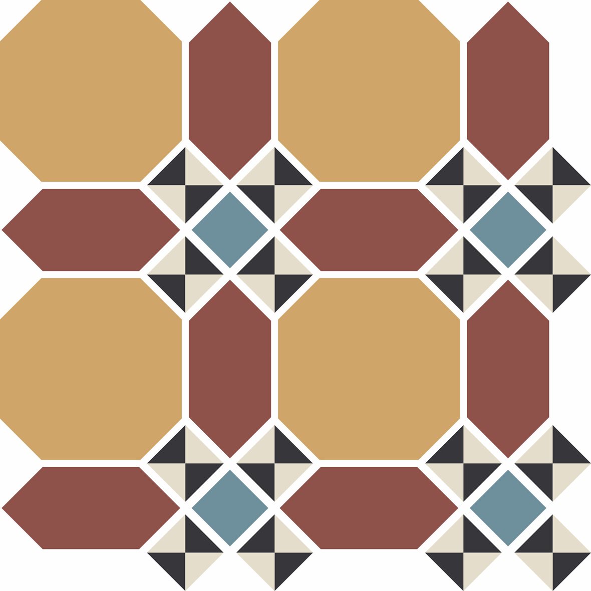 Pukkila Natura Victoria Inver Jeddah lasittamaton porcelanato mosaiikki seinälaatta lattialaatta tasapintainen matta moniväri värisekoitelma