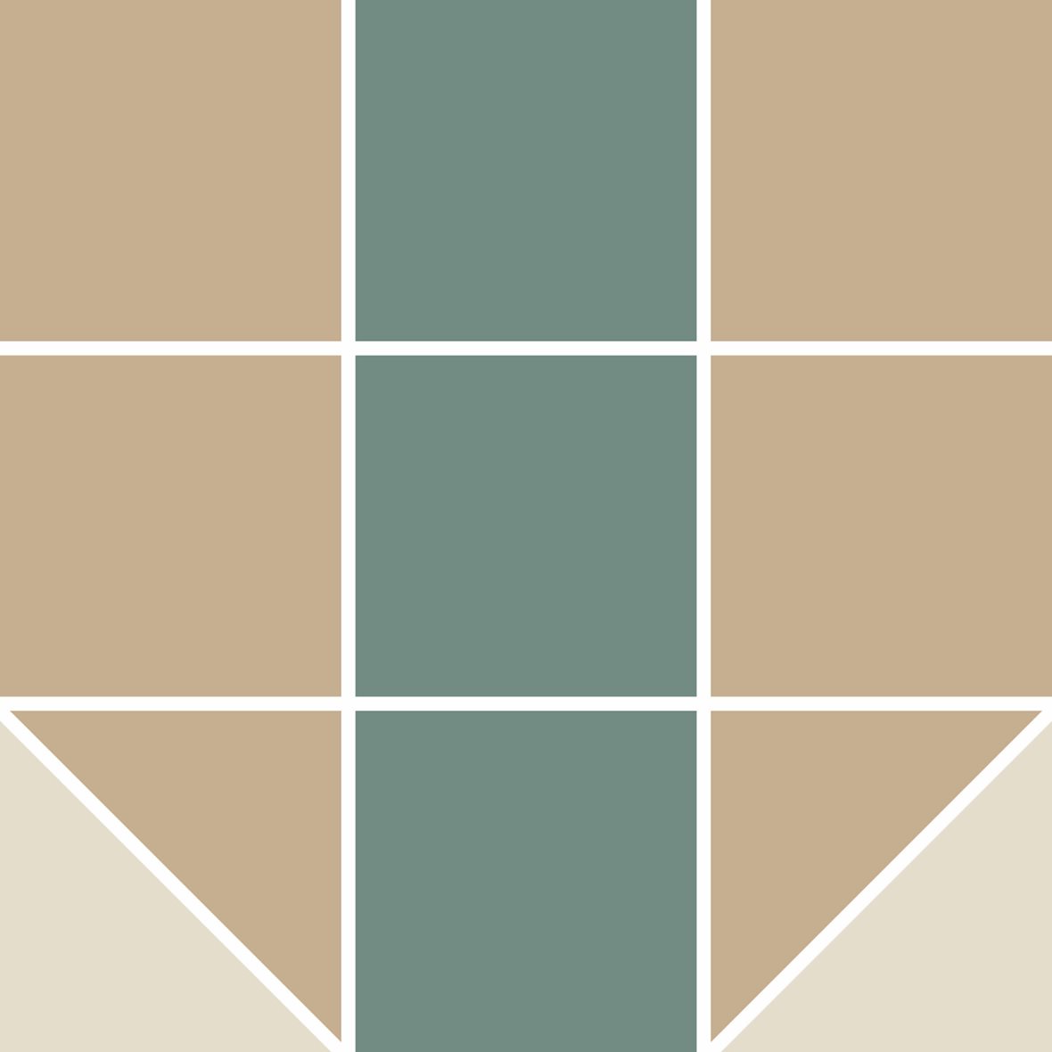 Pukkila Natura Victoria Las Vegas LA-1 lasittamaton porcelanato mosaiikki seinälaatta lattialaatta tasapintainen matta moniväri värisekoitelma