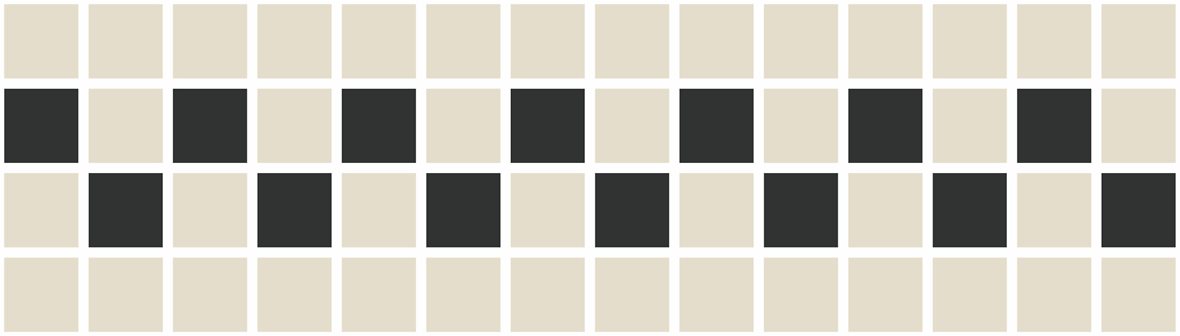 Pukkila Natura Victoria Laxford lasittamaton boordi tasapintainen matta moniväri värisekoitelma