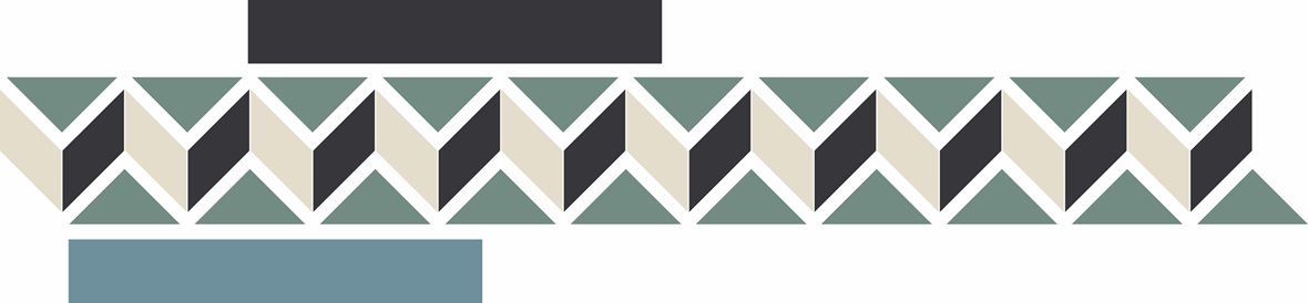 Pukkila Natura Victoria Inver London lasittamaton boordi tasapintainen matta moniväri värisekoitelma