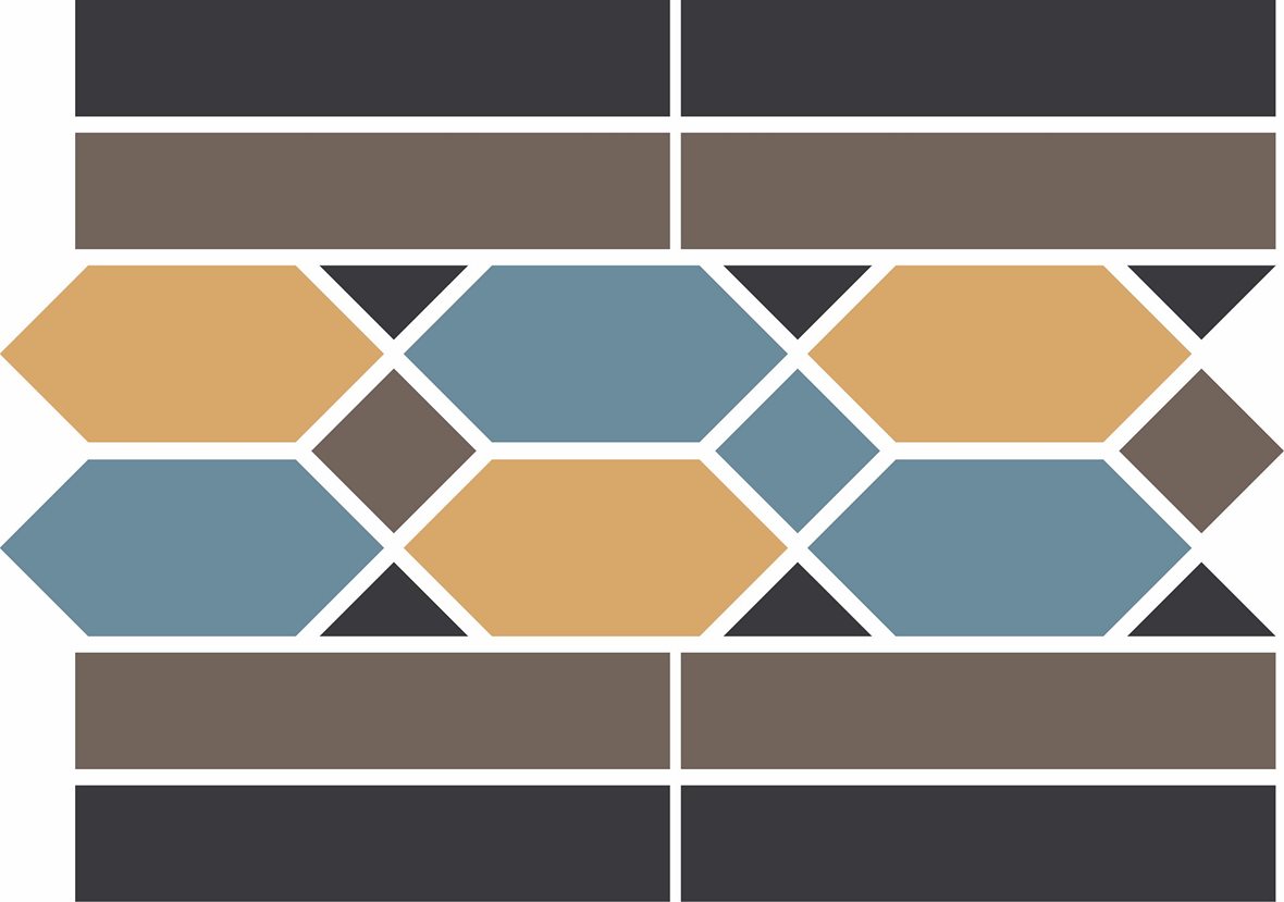 Pukkila Natura Victoria Melrose A 2 lasittamaton boordi tasapintainen matta moniväri värisekoitelma