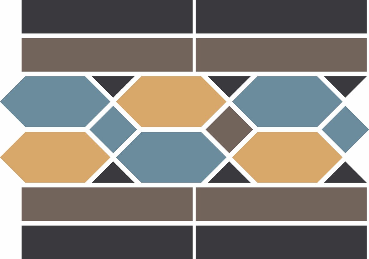 Pukkila Natura Victoria Melrose B 2 lasittamaton boordi tasapintainen matta moniväri värisekoitelma