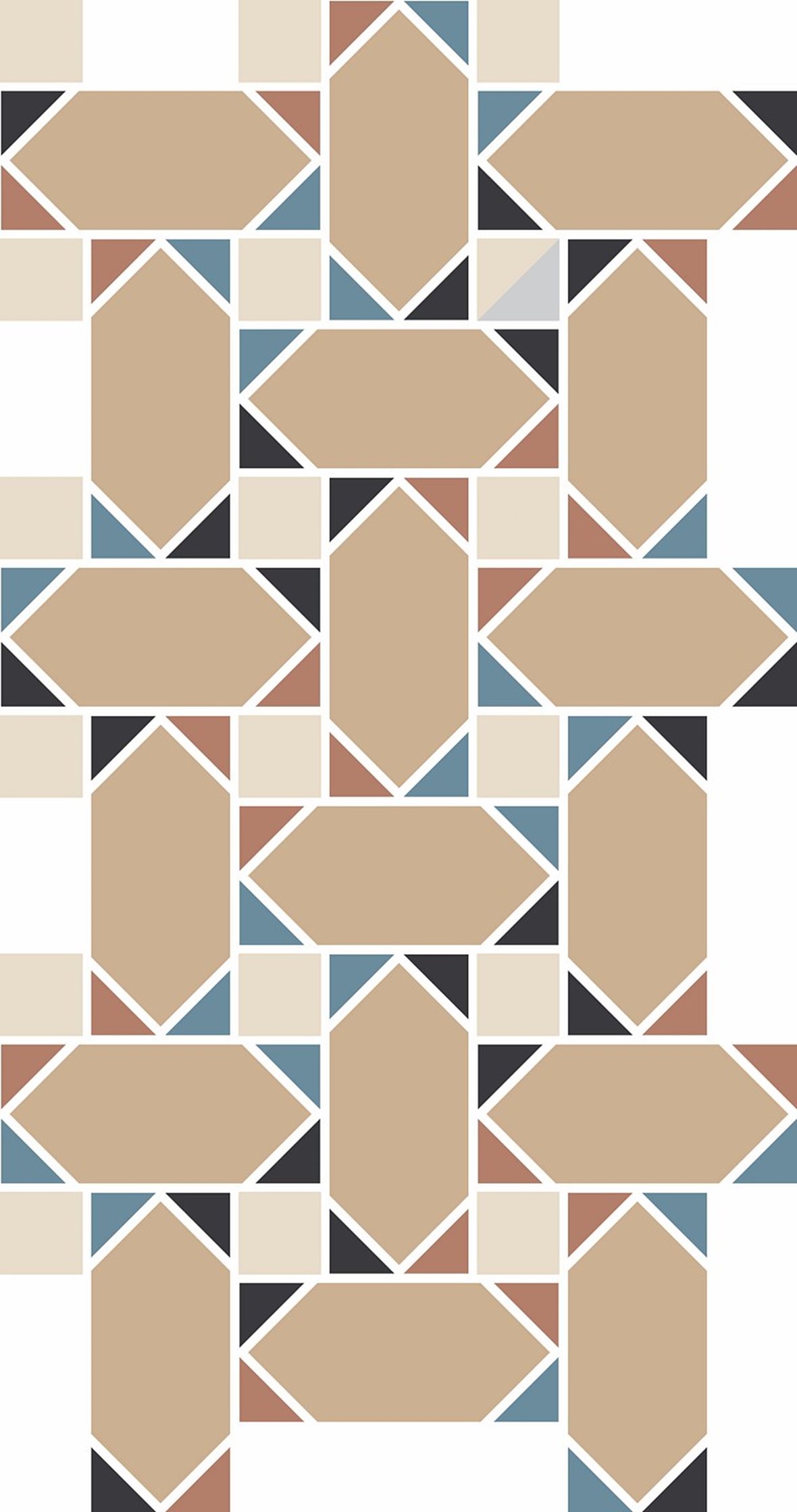 Pukkila Natura Victoria Muscat M-1 lasittamaton porcelanato mosaiikki seinälaatta lattialaatta tasapintainen matta moniväri värisekoitelma