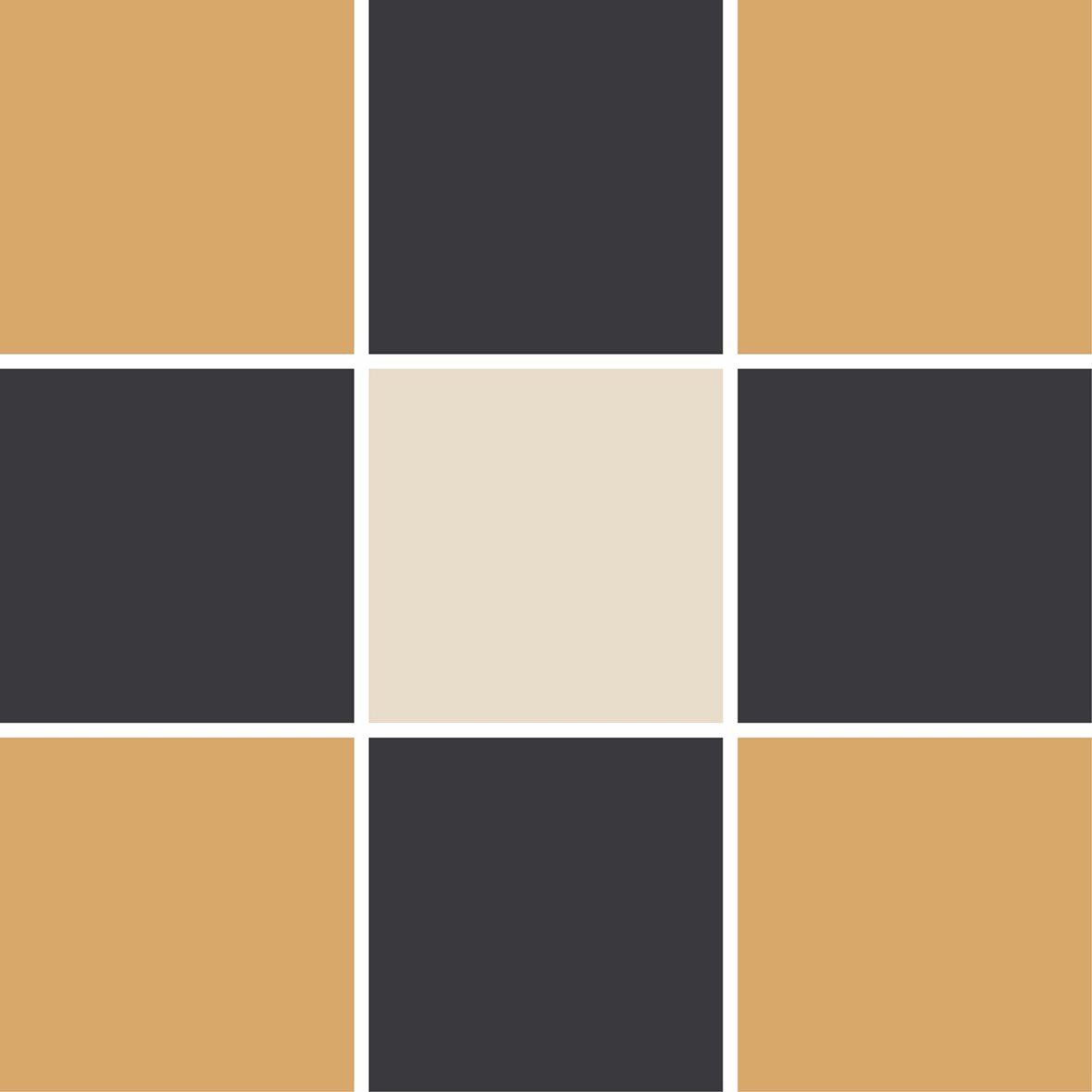 Pukkila Natura Victoria Nottingham N-1 lasittamaton porcelanato mosaiikki seinälaatta lattialaatta 9,6X9,6 tasapintainen matta moniväri värisekoitelma