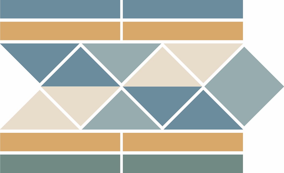 Pukkila Natura Victoria Orleans 2 lasittamaton boordi tasapintainen matta moniväri värisekoitelma