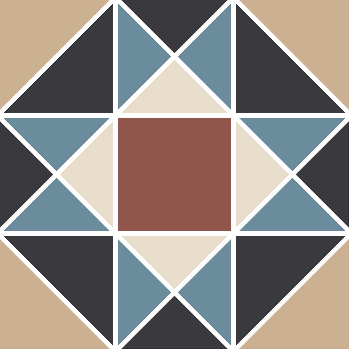 Pukkila Natura Victoria Oxford O-1 lasittamaton porcelanato mosaiikki seinälaatta lattialaatta tasapintainen matta moniväri värisekoitelma