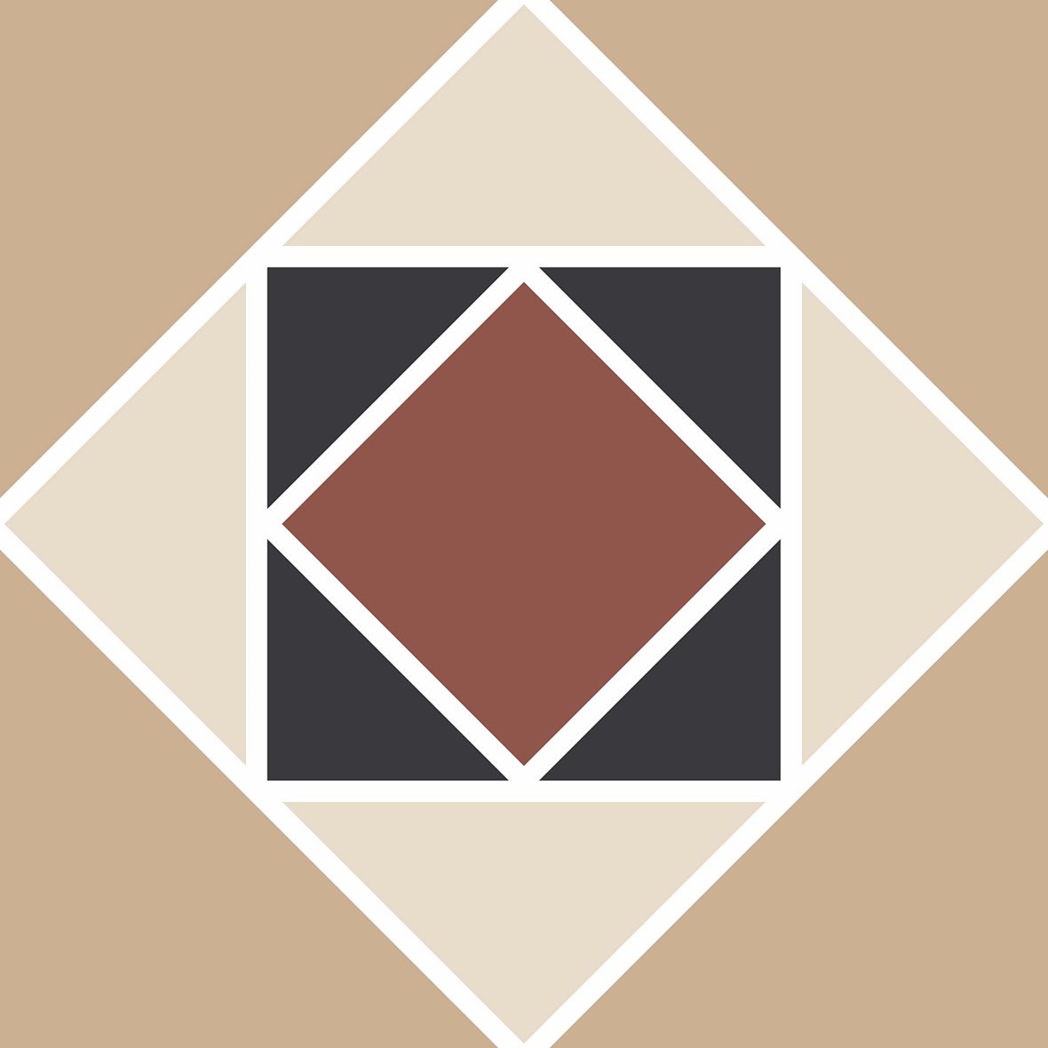 Pukkila Natura Victoria Oxford O-2 lasittamaton porcelanato mosaiikki seinälaatta lattialaatta tasapintainen matta moniväri värisekoitelma