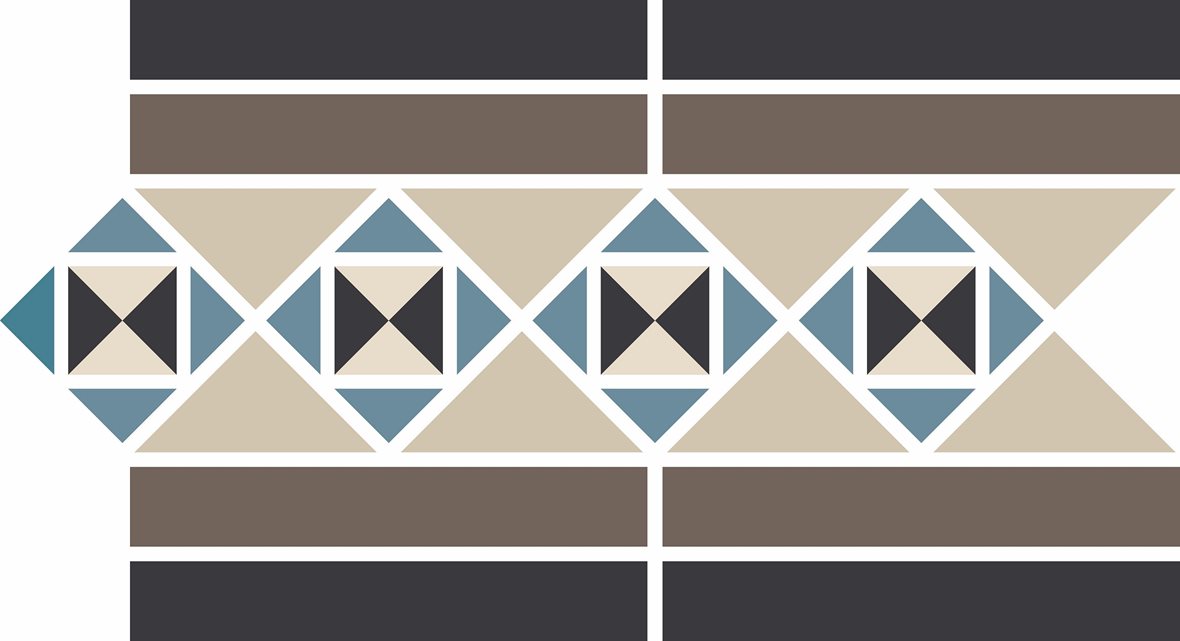 Pukkila Natura Victoria Paris 2 lasittamaton boordi tasapintainen matta moniväri värisekoitelma