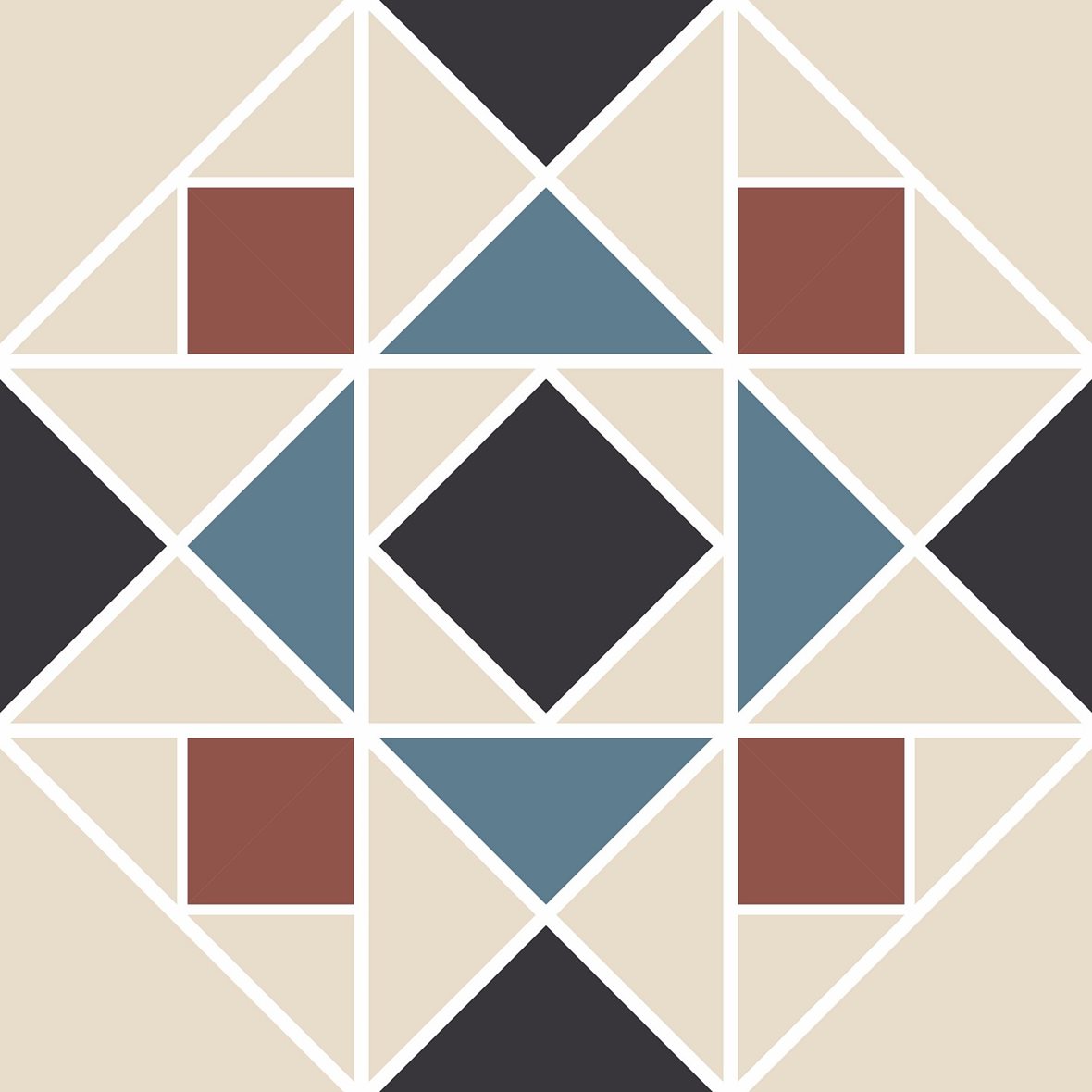 Pukkila Natura Victoria Sevenoaks S-3 lasittamaton porcelanato mosaiikki seinälaatta lattialaatta tasapintainen matta moniväri värisekoitelma