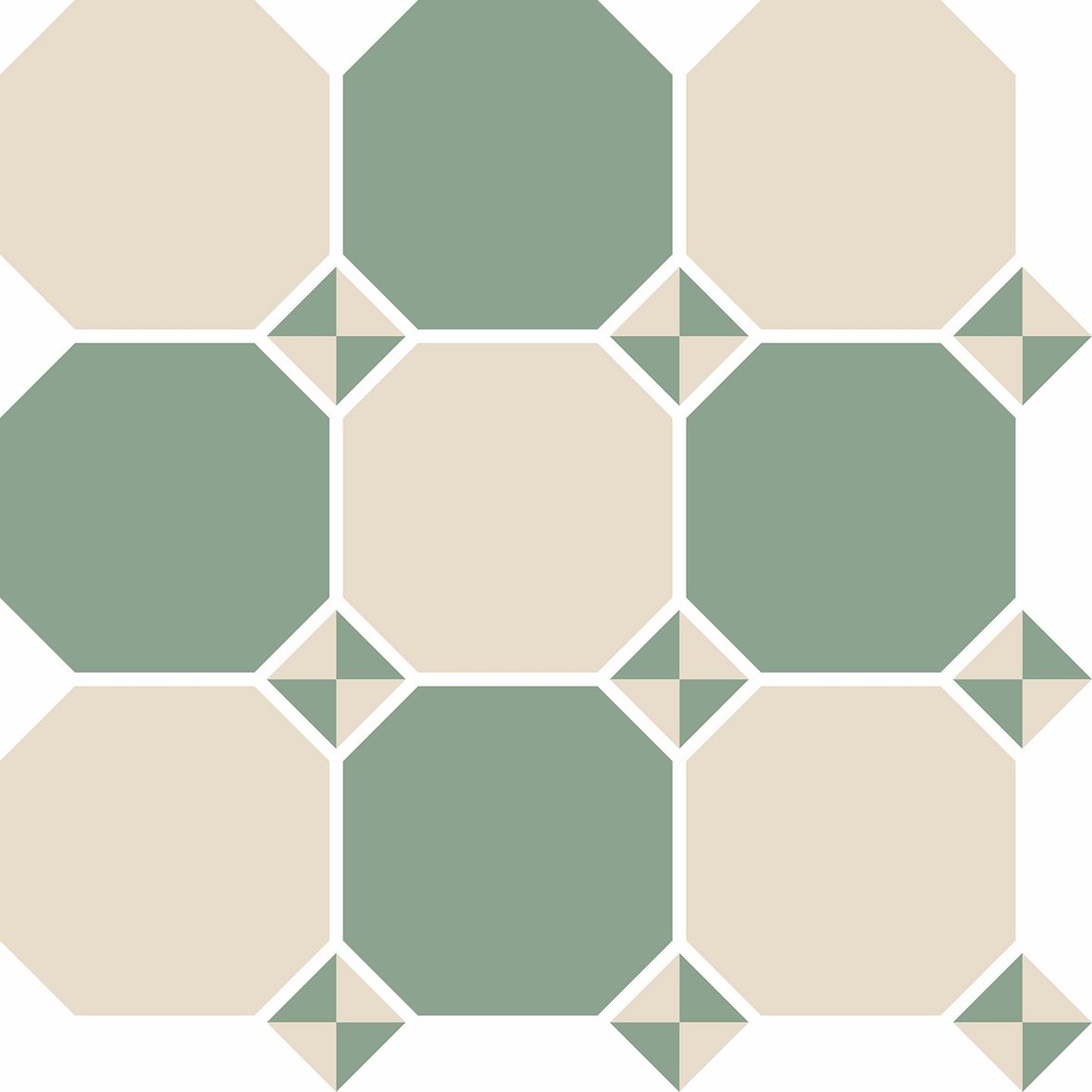 Pukkila Natura Victoria Venezia V-2 lasittamaton porcelanato mosaiikki seinälaatta lattialaatta tasapintainen matta 8-kulmainen moniväri värisekoitelm