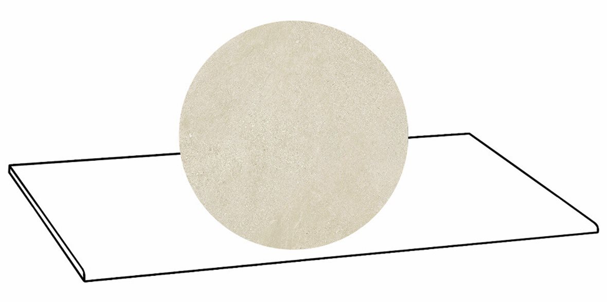 LPC Alaska lasittamaton porraslaatta 33X120 02 hiekka laineileva matta vaalea beige kivi