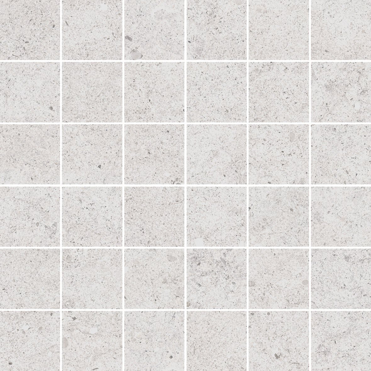 LPC Kairo lasitettu porcelanato mosaiikki seinälaatta lattialaatta 4,7X4,7 02 harmaa tasapintainen matta keskitumma harmaa kivi