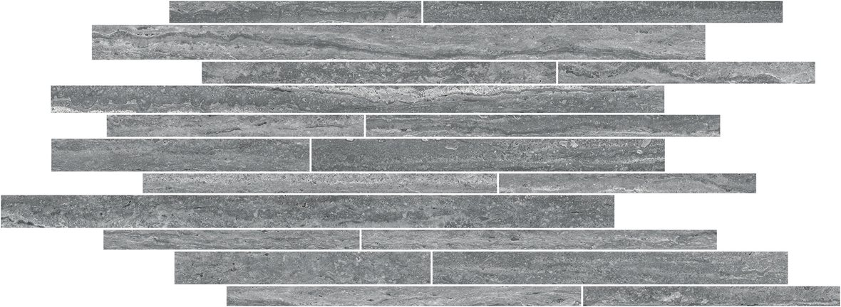 LPC Tibur lasittamaton porcelanato mosaiikki seinälaatta lattialaatta 04 harmaa vein tasapintainen matta travertino