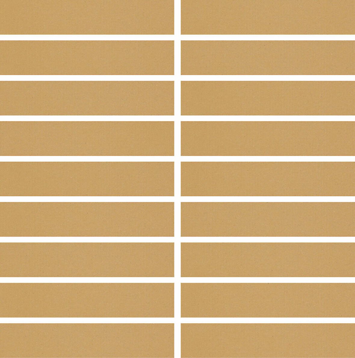 Pukkila Natura Victoria Miami lasittamaton porcelanato mosaiikki seinälaatta lattialaatta 2,9X14,6 Okrankeltainen tasapintainen matta keltainen yksivä