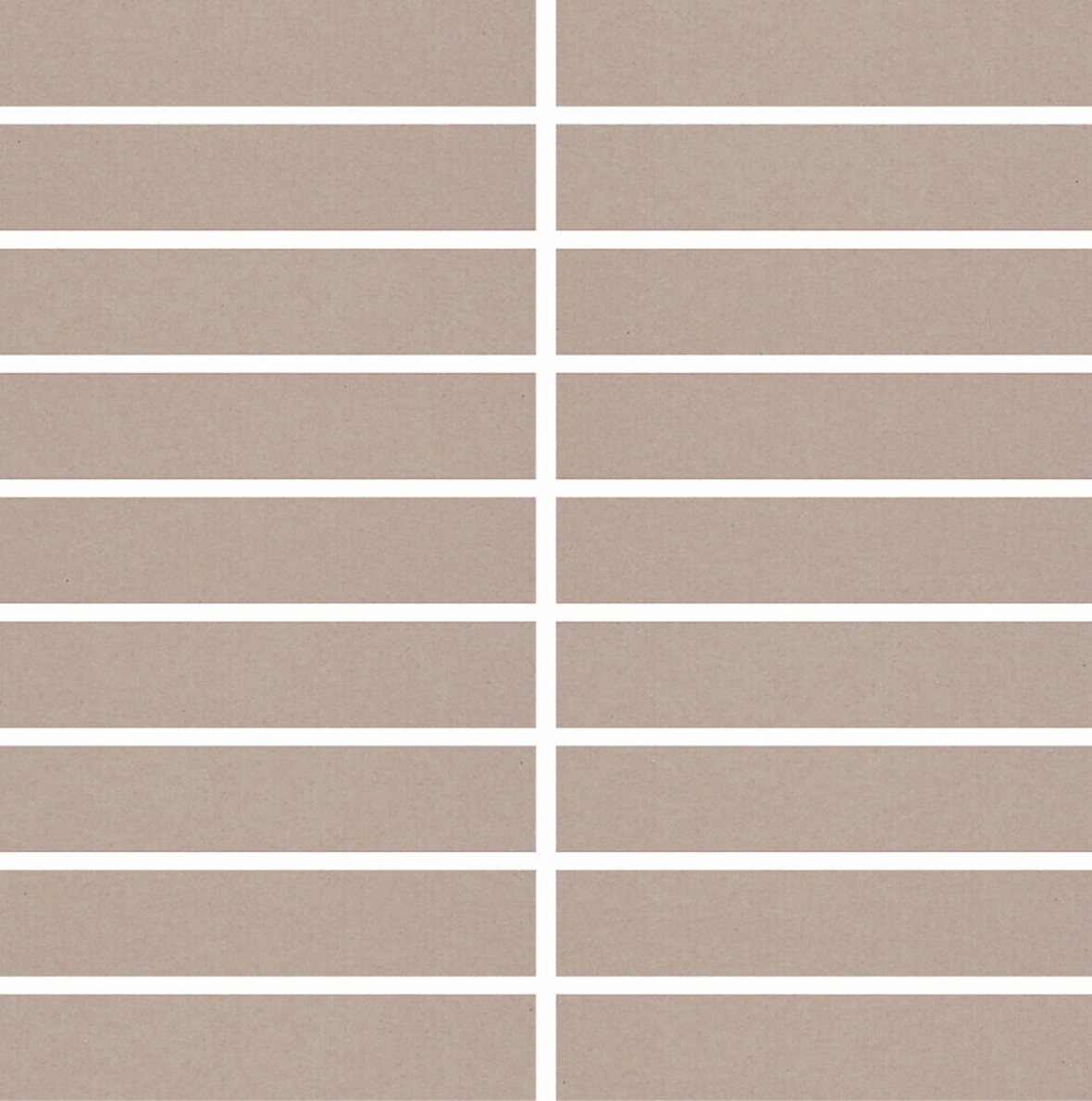 Pukkila Natura Victoria Miami lasittamaton porcelanato mosaiikki seinälaatta lattialaatta 2,9X14,6 Vanha roosa tasapintainen matta punainen yksivärine