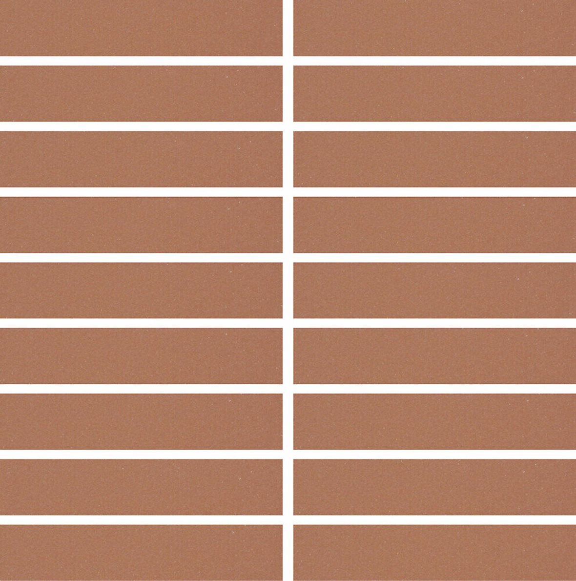 Pukkila Natura Victoria Miami lasittamaton porcelanato mosaiikki seinälaatta lattialaatta 2,9X14,6 Keskiruskea tasapintainen matta ruskea yksivärinen