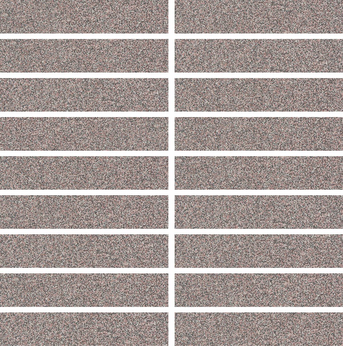 Pukkila Natura Victoria Miami lasittamaton porcelanato mosaiikki seinälaatta lattialaatta 2,9X14,6 Granite Burgundy tasapintainen matta punainen yksiv