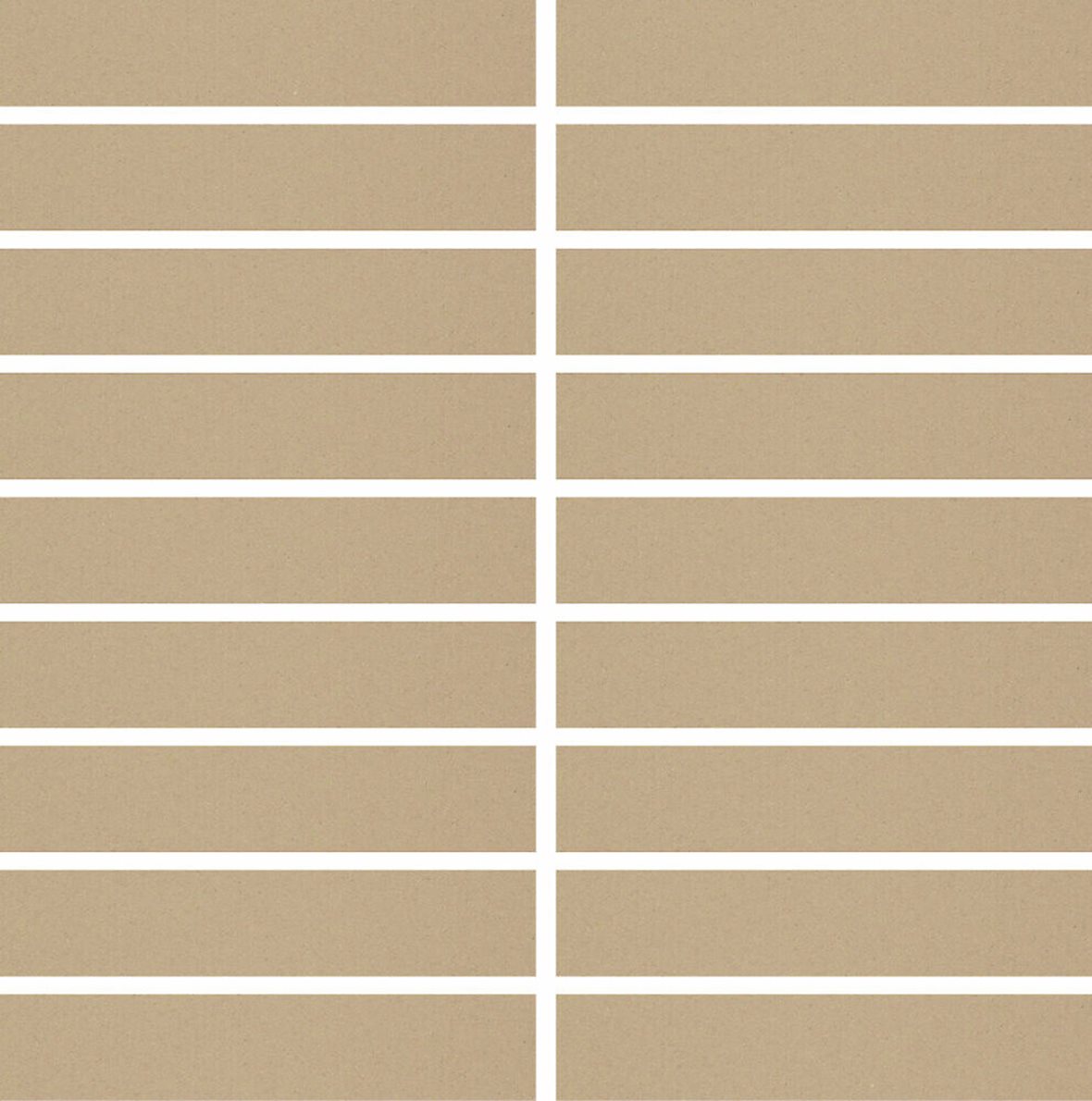 Pukkila Natura Victoria Miami lasittamaton porcelanato mosaiikki seinälaatta lattialaatta 2,9X14,6 Tumma beige tasapintainen matta beige yksivärinen