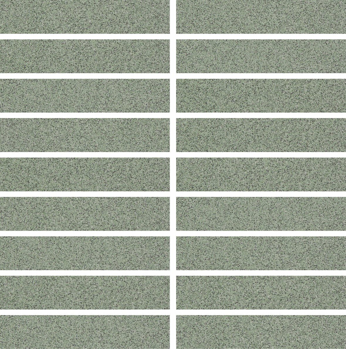 Pukkila Natura Victoria Miami lasittamaton porcelanato mosaiikki seinälaatta lattialaatta 2,9X14,6 Granite Green tasapintainen matta vihreä yksivärine