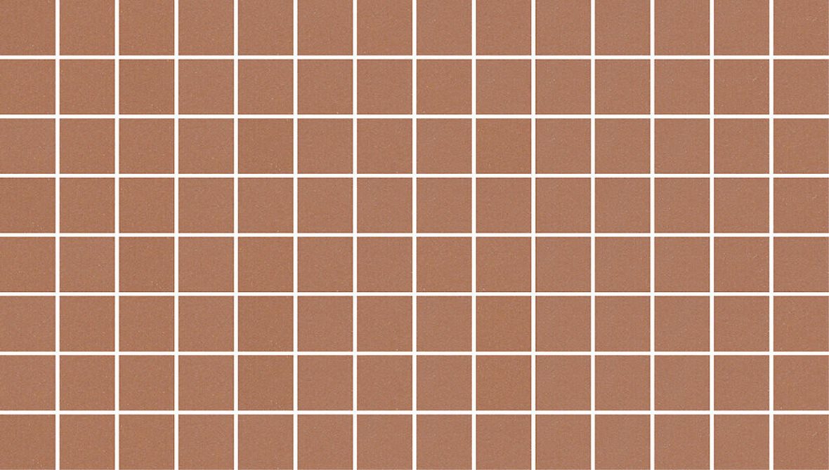 Pukkila Natura Victoria Granada lasittamaton porcelanato mosaiikki seinälaatta lattialaatta 2,9X2,9 Keskiruskea tasapintainen matta ruskea yksivärinen